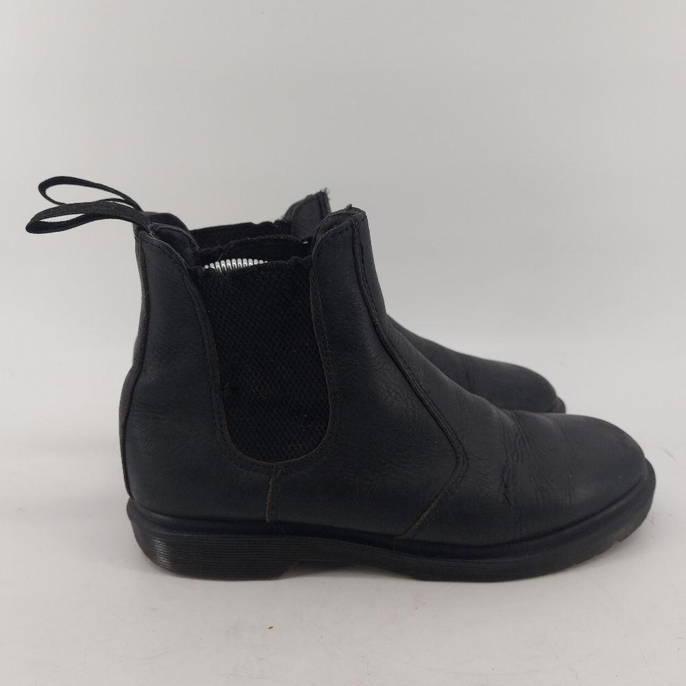 Dr Martens 2976 SMOOTH LEATHER CHELSEA BOOTS Black Size 8